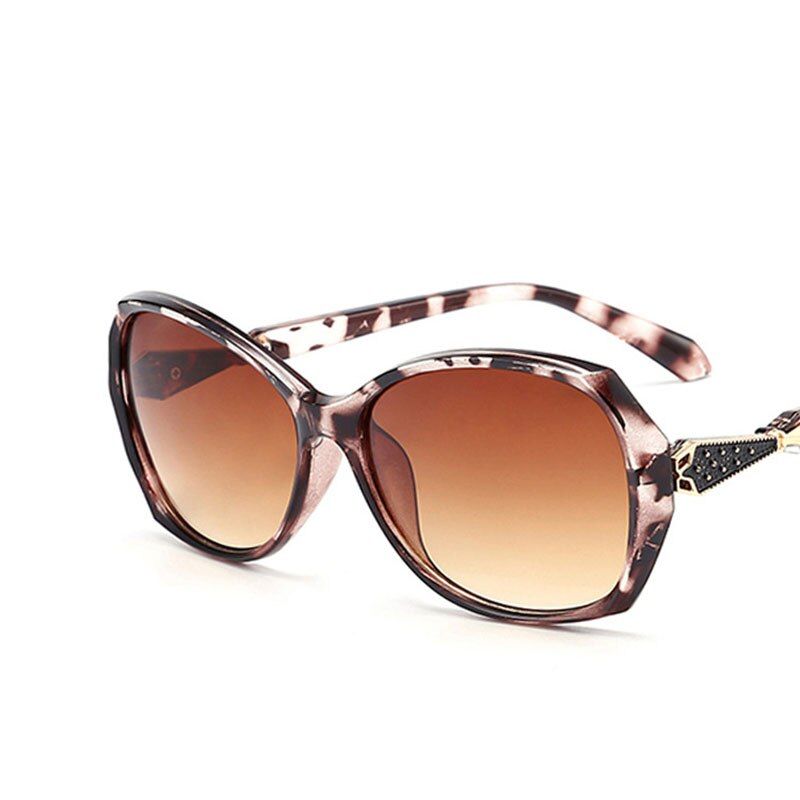 LeopardTeaLeonLion Fashion Retro Sunglasses Women Luxury Vintage Sunglasses Women Designer Glasses Women Mirror Oculos De Sol Feminino