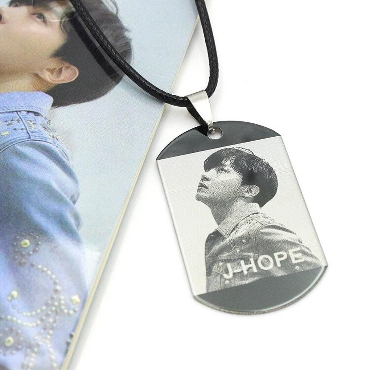 Kpop Bangtan Boys Necklace Album Necklace K-POP Jewelry Pendant Accessories Jewelry for Men Women Fans Gift