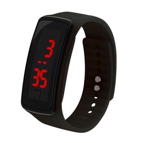 Sports Digital Watch for Kids Silicone Adjustable Band Led Digital Watch Electronic Digital Wrist Watch Kids Sports Watches