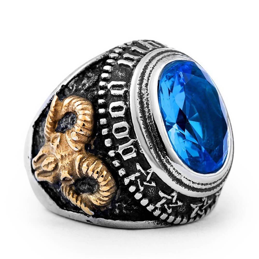 SECRET BOY    New Gothic Punk Skeleton Rings For Men Fashion Bohemian Hollow Retro Skull Rings Male Jewelry Accessories Anillos