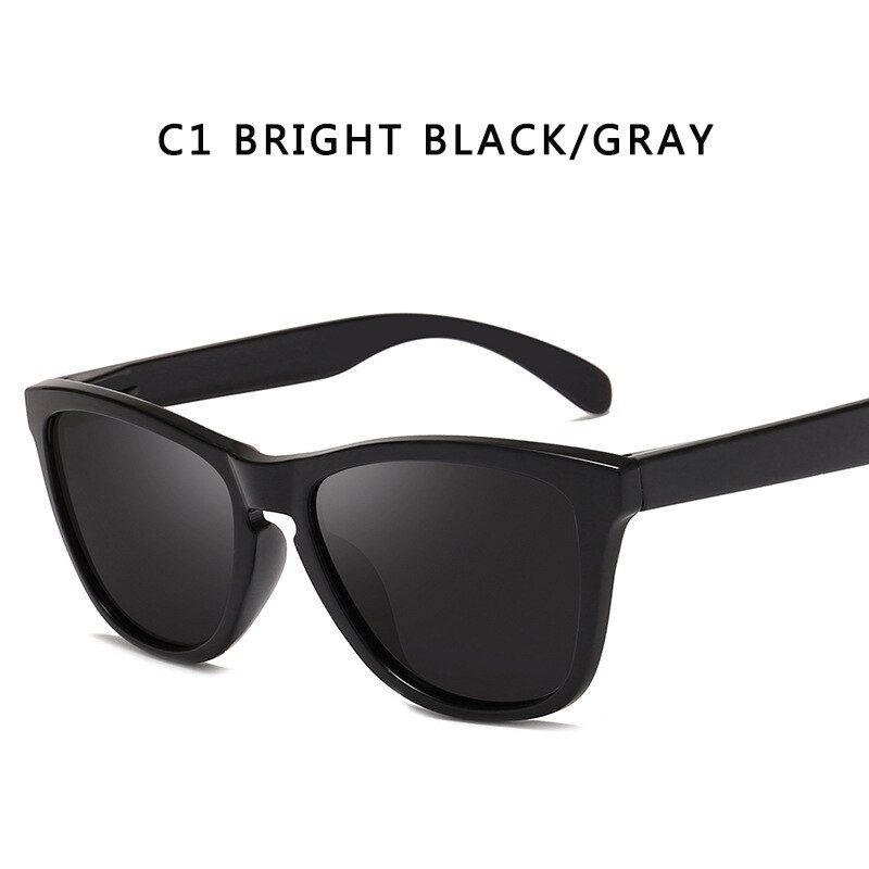 C1DJXFZLO 2021 Brand Fashion Unisex Retro Sunglasses Polarized Lens Vintage Eyewear Accessories Sun Glasses For Men/Women