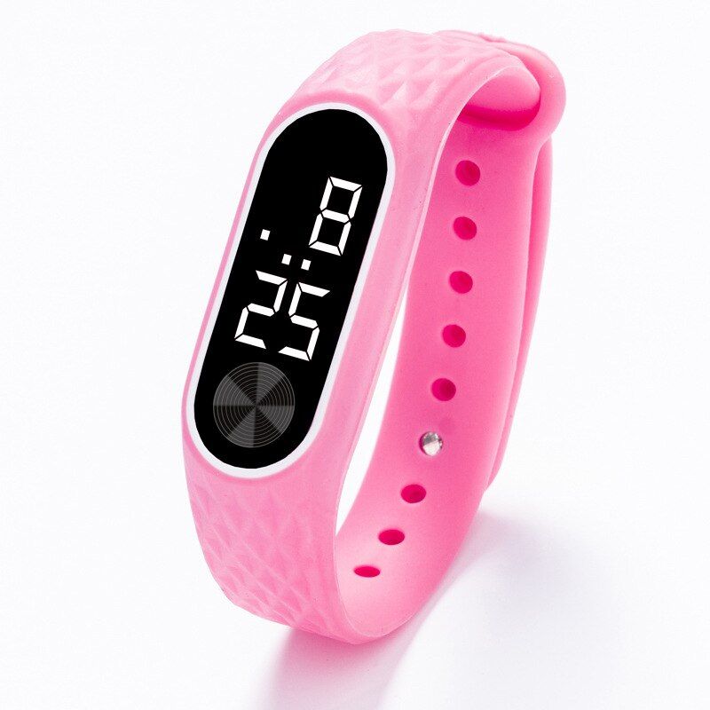 Children Digital Watch Electronic Wristwatch LED Digital Watch for Kids Stylish Band for Boys Girls Clock Students Watch Band
