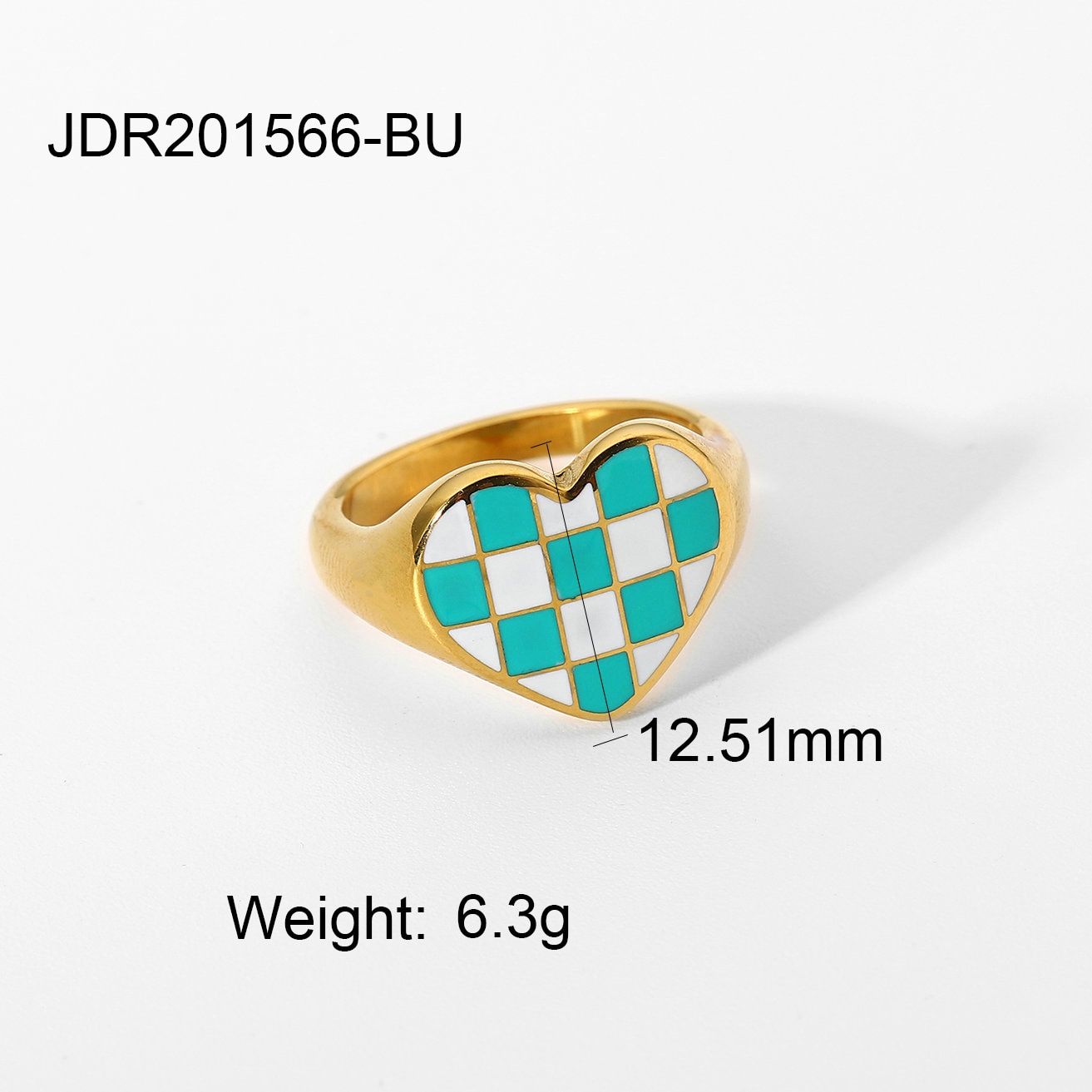 Stainless Steel Croissant Rings for Women Braided Twisted Signet Chunky Dome Ring Stacking Band Jewelry Statement Ring