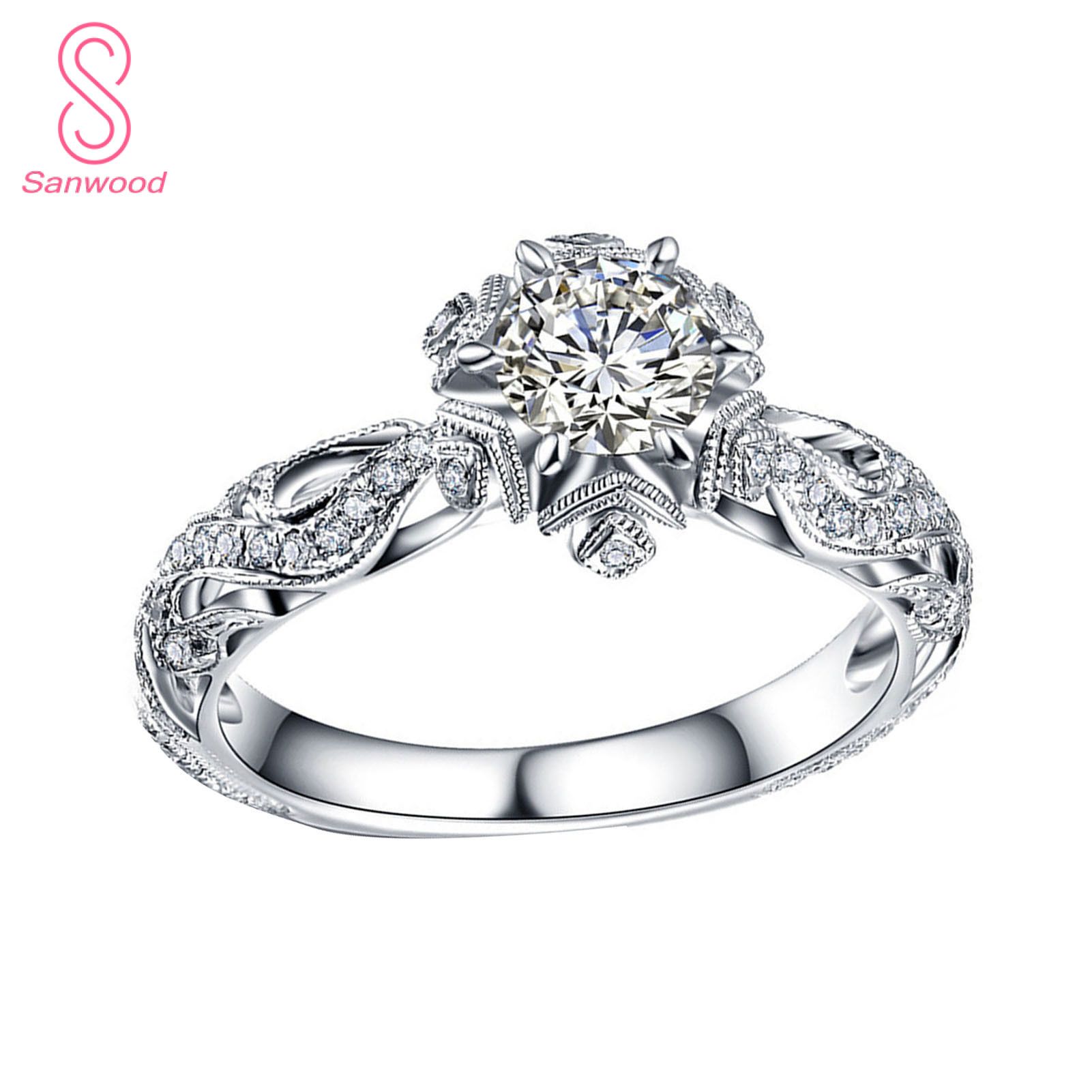 Engagement Ring Exquisite Women Beautiful Wedding Ring