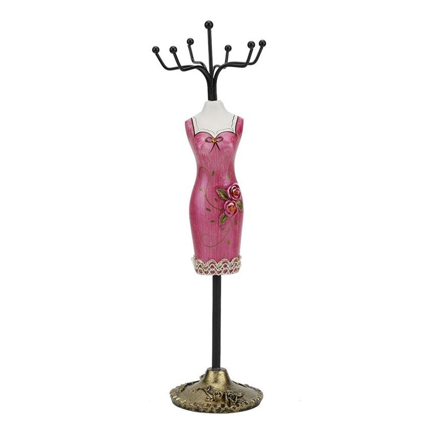 Metal Jewelry Display Necklace Showing Rack Earring Han Holder Bracelet Shelf