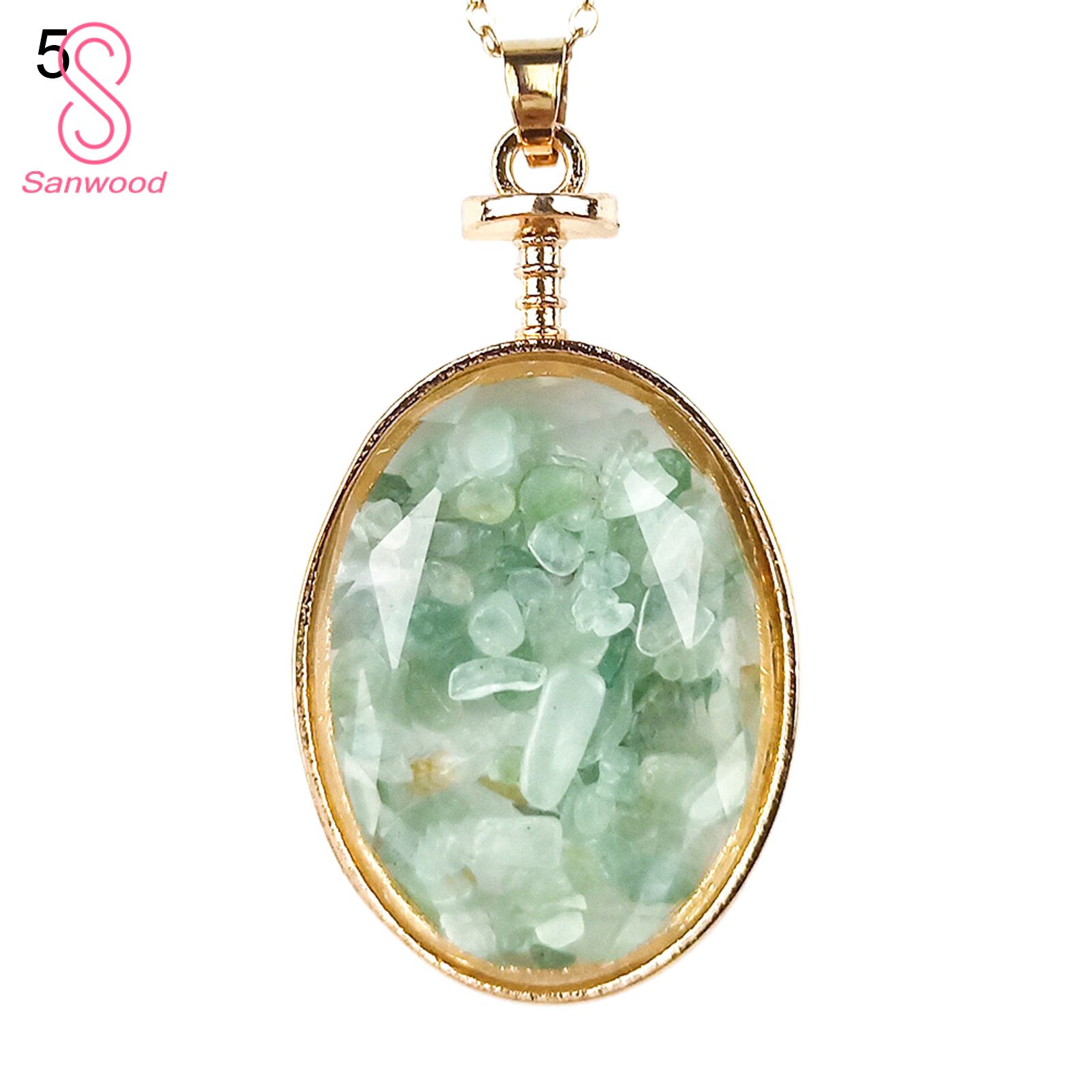 Necklace Wishing Bottle Polishing Decorative Choker Necklace Pendant