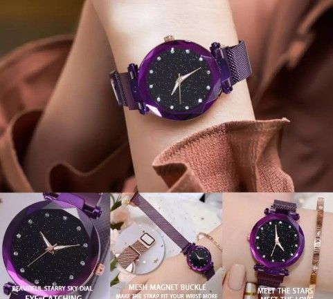 Magnet Analog Watch For Women (Dior High Quality)