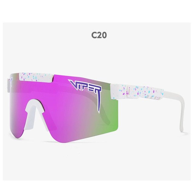 2021  Pit Viper High-end Srts Sunglasses larized TR90 Material laroid Lens Sun Glasses Men Women  Case UV400-C20-Other