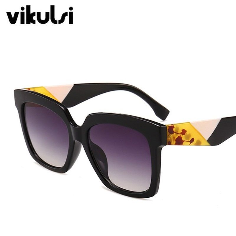 D846 C1 black whiteNarrow Frame Square Sunglasses Women Men High Quality 2019 Luxury Brand Designer Sun Glasses Famale Retro Sunglass Oculos De Sol
