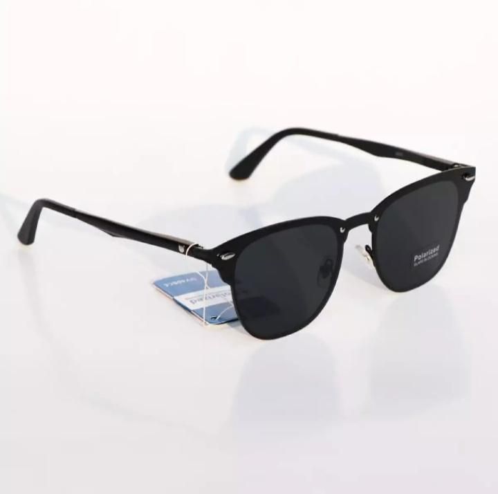 Black Metal Pailot Sunglasses