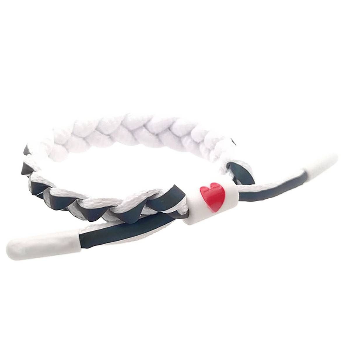 Fashion Holographic Reflective Faux Leather Braided Handmade Woven Wristband Party