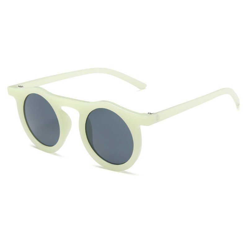 GreenNewest Sunglasses Men Round Punk Oculos Sun Glasses Women Vintage Eyewear Female Eyeglasses Male Gafas de sol