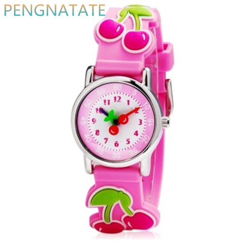 WILLIS Fashion 3D Children Dance Watches Cartoon Child Kids Quartz watches Sport Waterproof clock Wristwatches Relojes Relogios