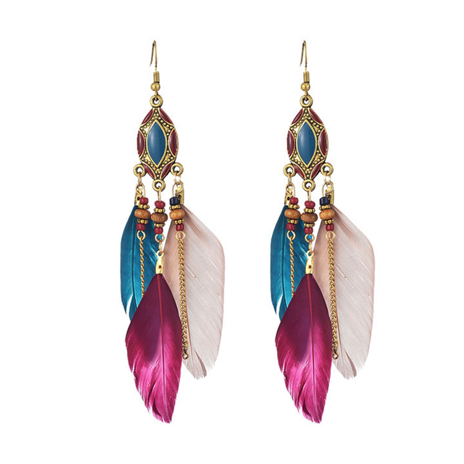 Dangle Earrings All Match Elegant Multicolor Hook Earrings