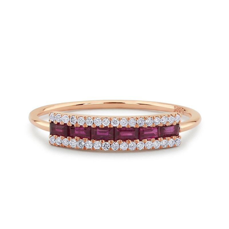 Huitan Minimalist Light Ring Proposal Ring For Girlfriend Engagement Anniversary Crystal Ring Band  Fashion Jewelry Ring