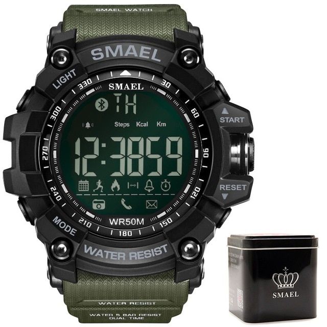 Smael Men Digital Sport Watches Chronograph Watch Men Multifunction Led Military Wristwatch Male Clock Relogio Masculino