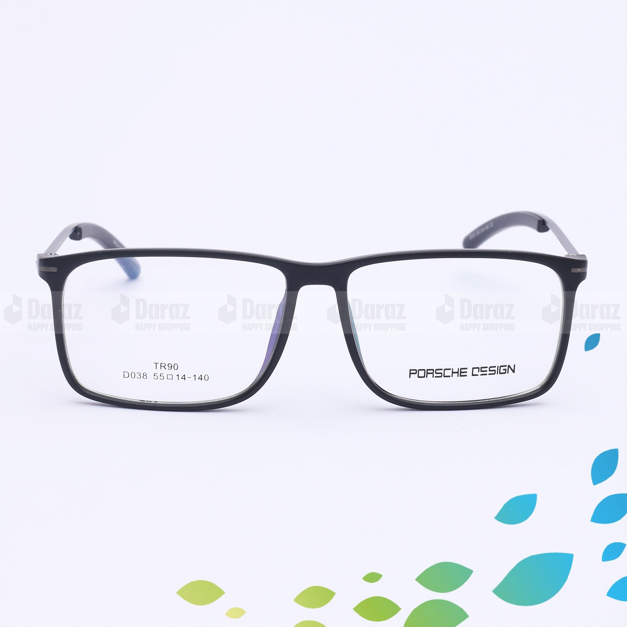 Premium Rectangle TR90 and Metal Optical Frame