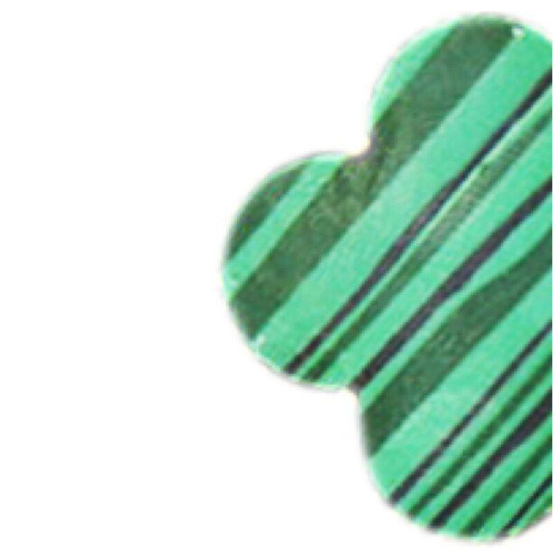 Bracelet Stainless Steel Fashion Romantic Flower Clover Bracelet Inlaid Stone Jewelry Fashion Wild Jewelry