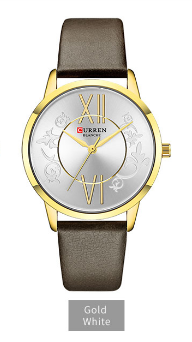 CURREN 9049 Watches Women 2019 Fashion Creative Analog Quartz Wrist Watch Reloj Mujer Casual Leather Ladies Clock Female Montre femme【With Box】