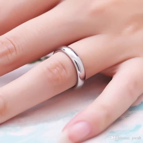 Silver Zinc Alloy Finger Ring for men and women