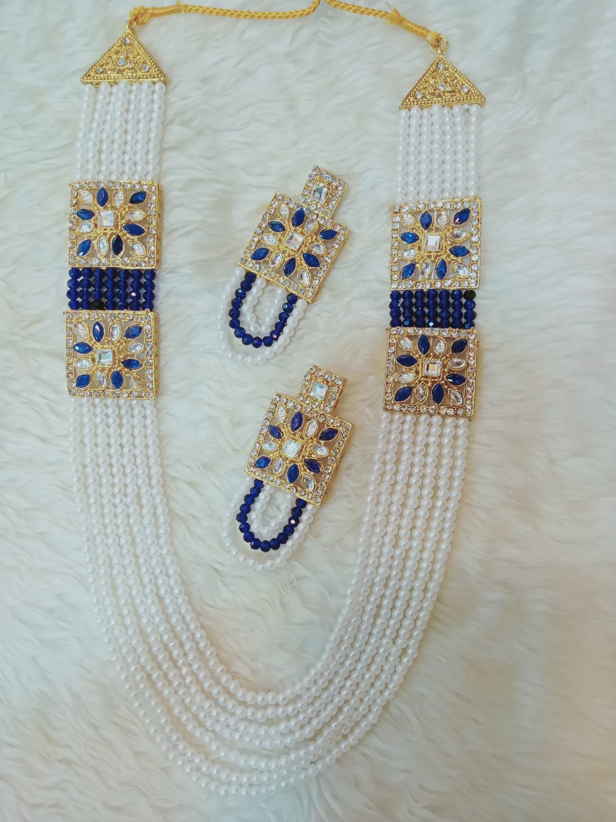 Bridal Jewellery Set Traditional Fashion Wedding/Party Bridal Shitahar Necklace & Earrings Jewellery Set
