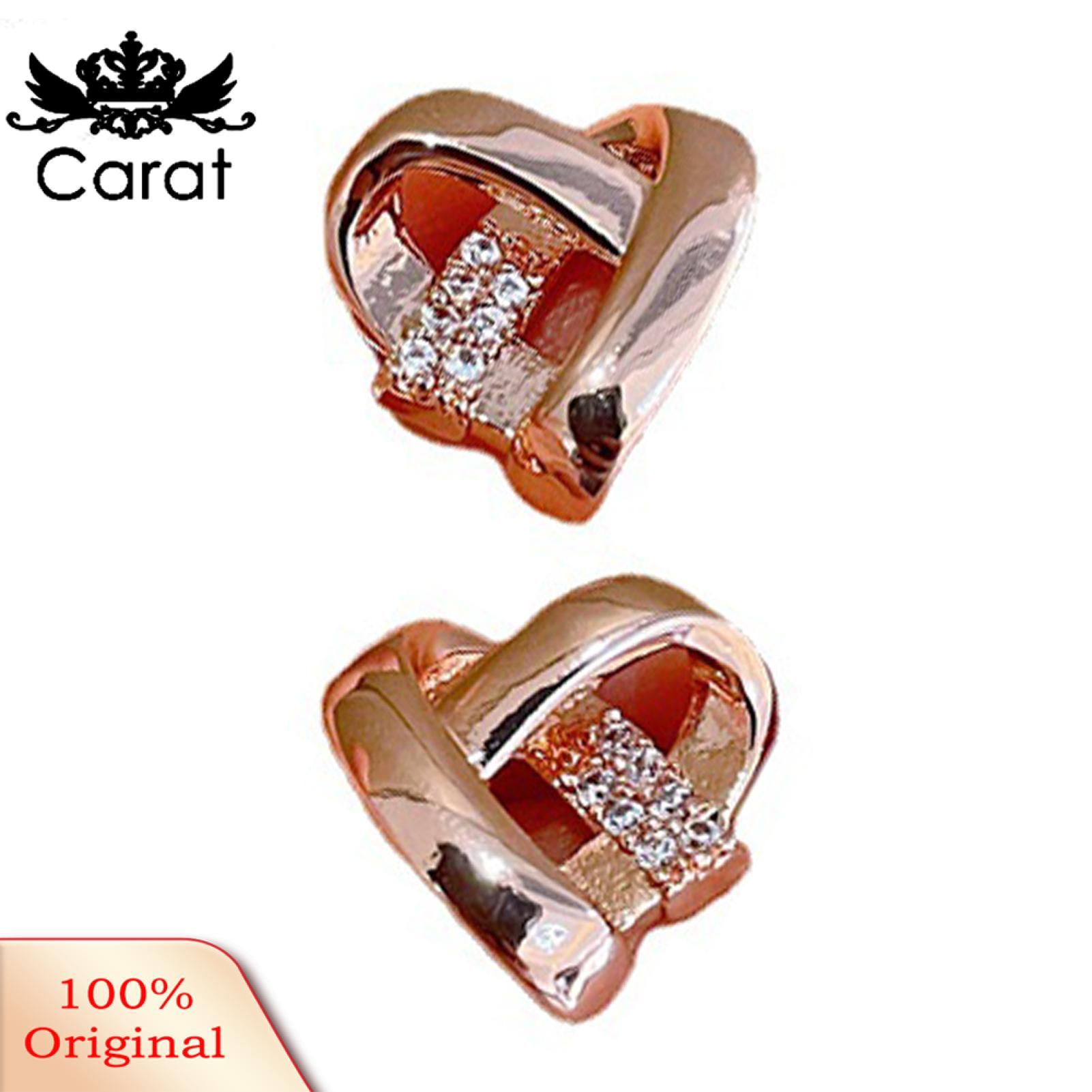 Carat Lady Earrings Portable Luxurious Stud Earrings
