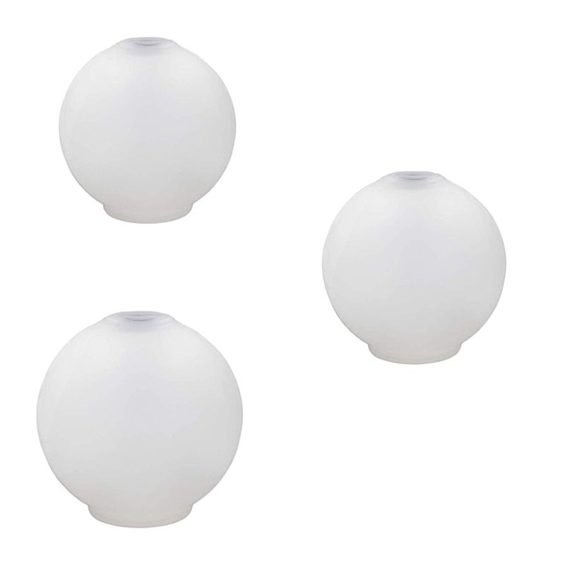Sphere Chaim Ball Resin Mold Flexible Mouth And No Leaking Assorted Sizes 3-Count