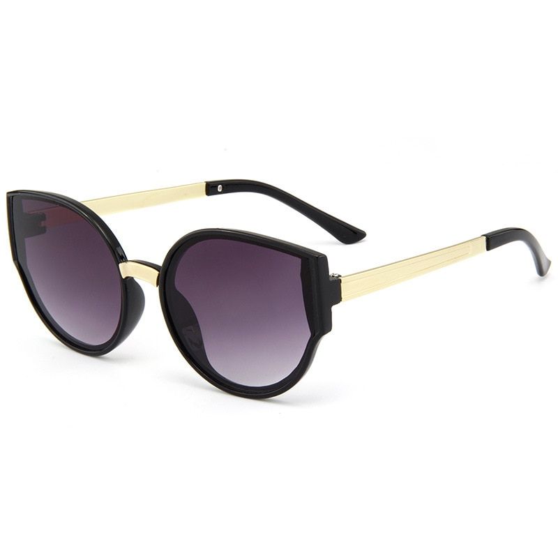 Black Grayiboode Vintage Cat Eye Sunglasses Luxury Brand Kids Sun Glasses Black Children Sunglasses Girls Boys UV400 gafas de sol mujer