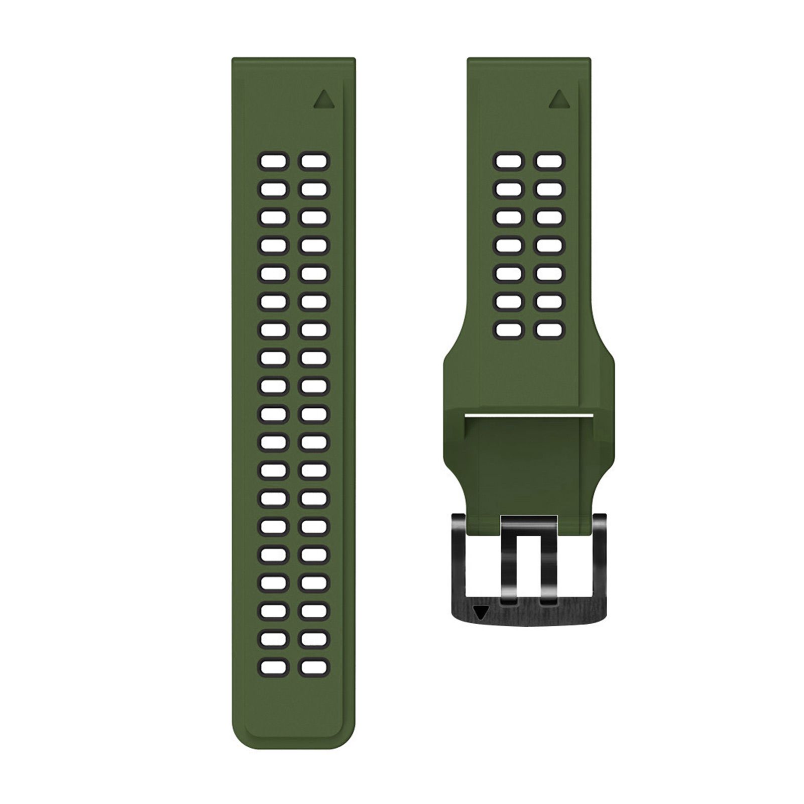 Watch Strap Adjusle 22mm Silicone Wrist Strap Replement