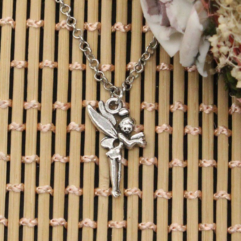 New Fashion Pendant Angel Fairy Choker Charm Short Long DIY Necklace Factory Price Handmade Jewelry