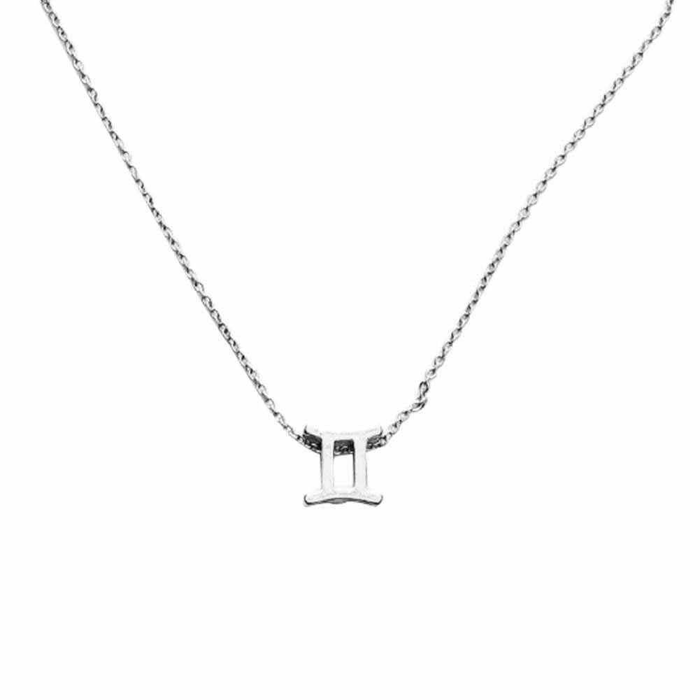 Fashion Women Girls 12 Constellation Pendant Necklace Jewelry Birthday Gifts