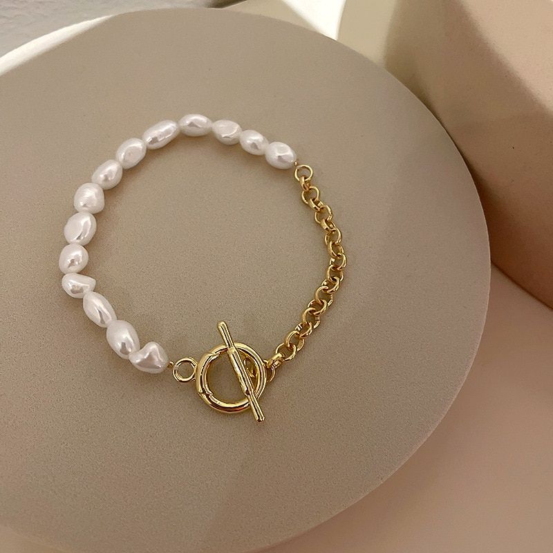 Ropuhov 2021 Bracelet for Women Bead Gift Charm Bangles Luxury Designer Bream Stone Fresh Water Pearl Wholesale Bulk