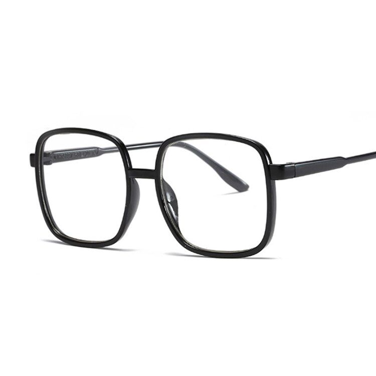 BlackBlack Square Oversized Sunglasses Women Big Frame Colorful Sun Glasses Female Mirror Oculos Unisex Gradient Hip Hop Shades