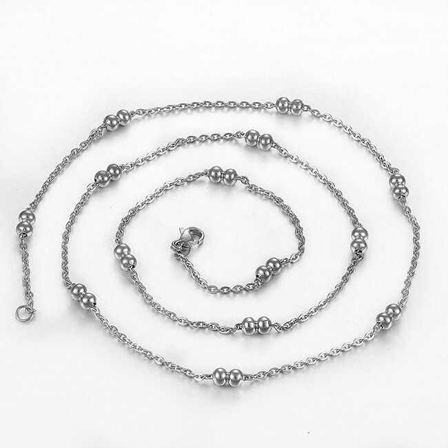 Stainless Steel Chain Men And Women Jewelry(null)