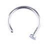 10/6/2Pcs Stainless Steel Nose Open Hoop Ring Body Piercing Stud Uni Jewelry