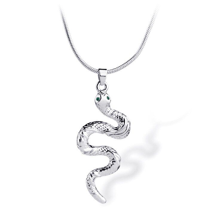 Magic Ikery Gold Color Snake Necklace 2016 Hot Selling Animal Pendants Necklace Fashion Jewelry for Women Party MKY2216