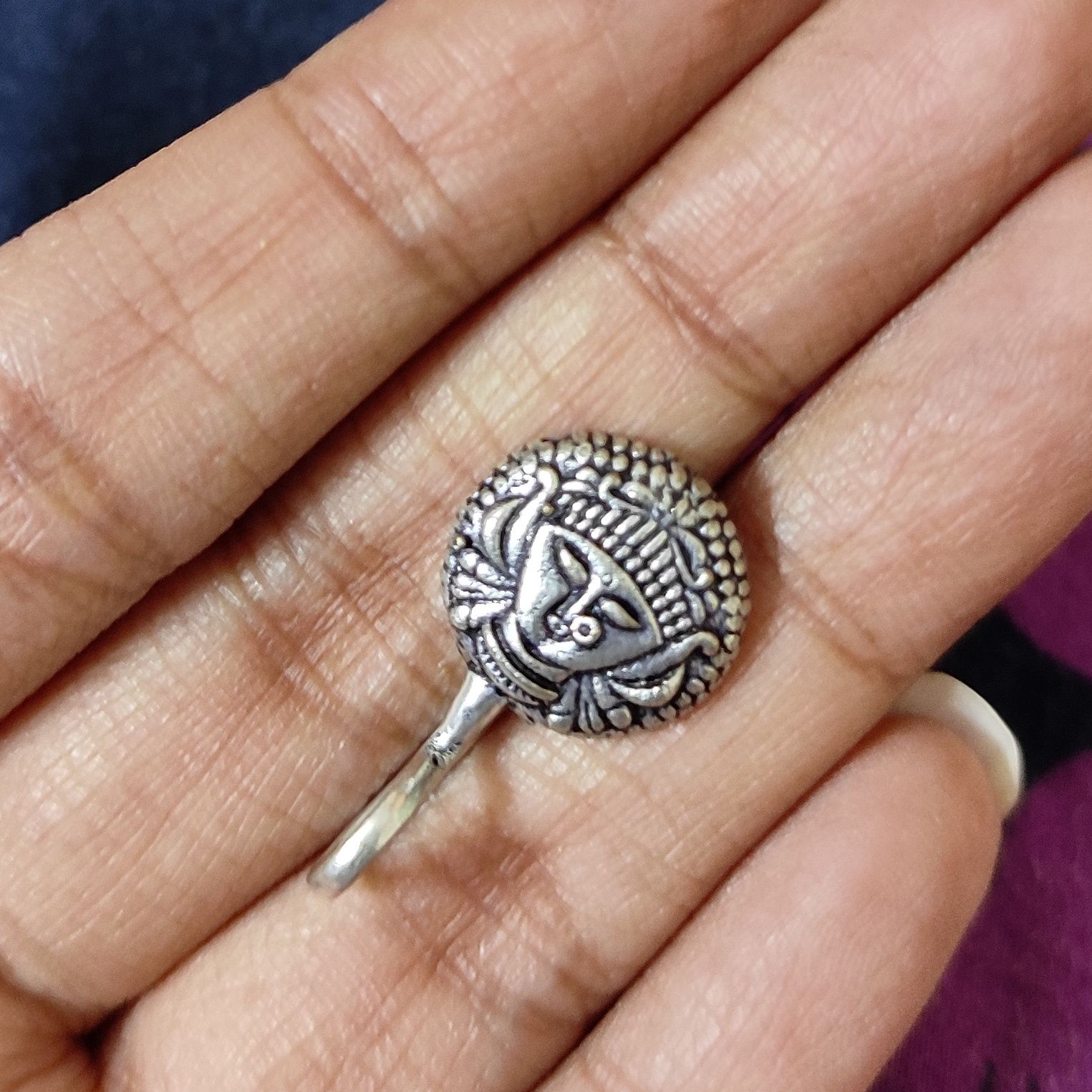 Nose Pin for Women noth Nath Fake nose pin Ajustable