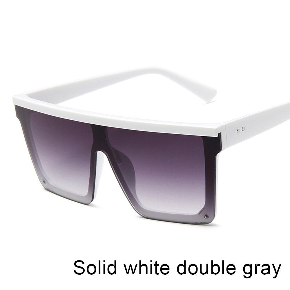 LRICHPER Vintage Oversize Square Sunglasses Women Fashion Gradient Mirror Sun Glass Men Big Frame Retro Eyewear UV Unisex Okulary