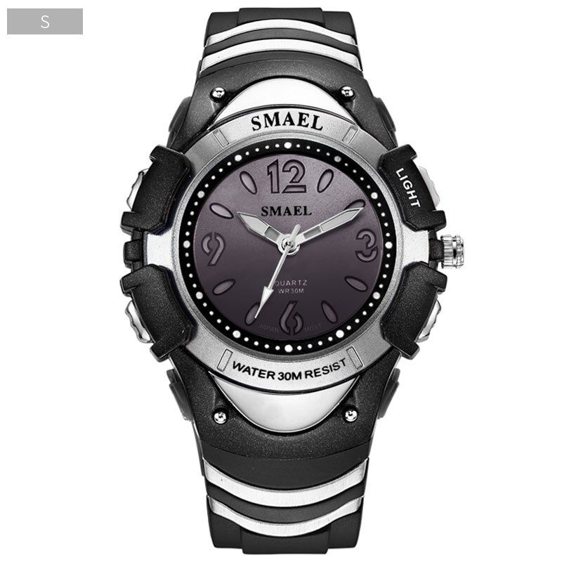 Children Sports Outdoor LCD Digital Watches Shock Resistant Sport for Watches Alarm Clock Children 50M Waterproof Wristwatches