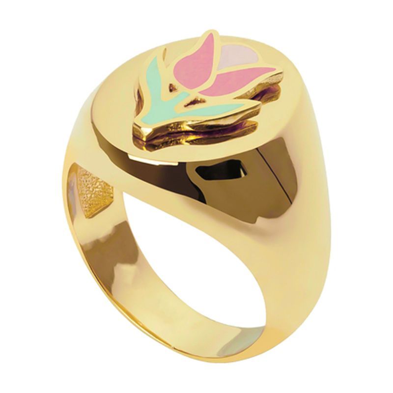 Golden Steetwear Summer Daisy Heart Flower Ring Butterfly Metal Rings Band For Women Girls Party Jewelry Party Gifts