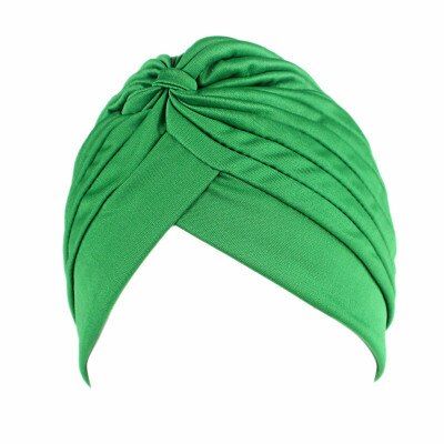 Women Solid Muslim Hijab Turban Cap Women Elastic Stretchy Beanies Hat Bandanas Big Bonnet Indian Hijab 24 colors