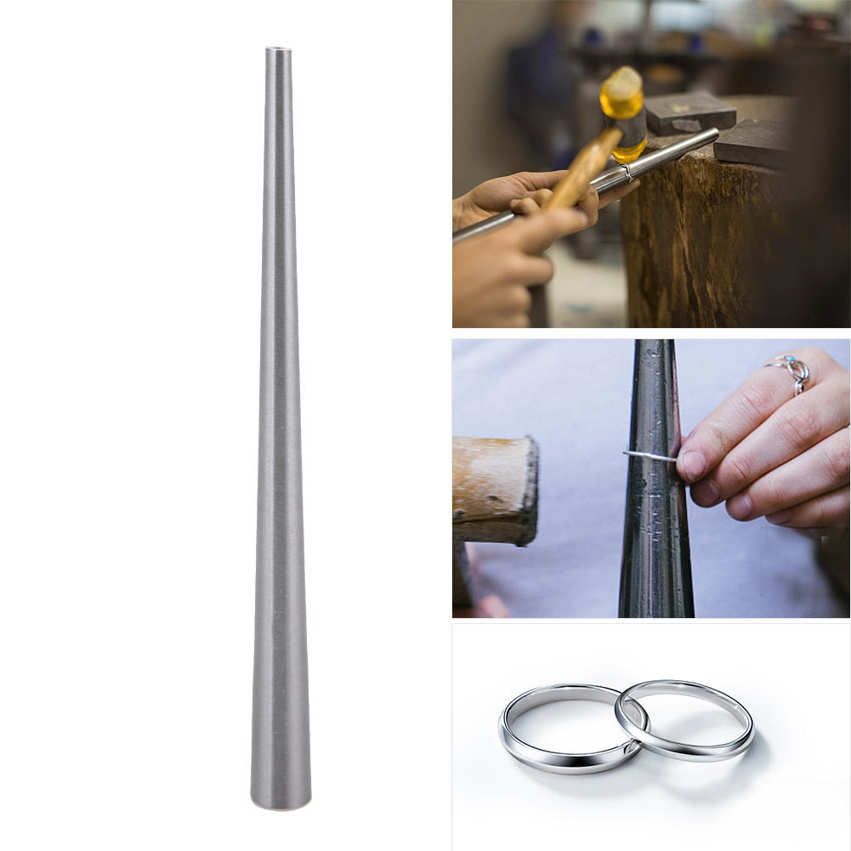 Stainless Steel Ring Stick Mandrel Sizer Jewelry Making/Forming Tool 1x