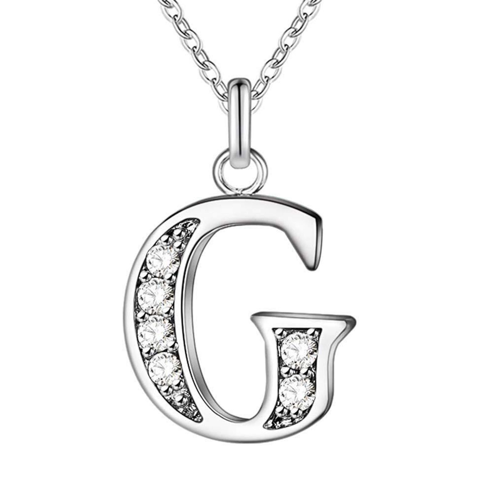 Initial Neckle Delicate Electroplated Bright Luster Neckle