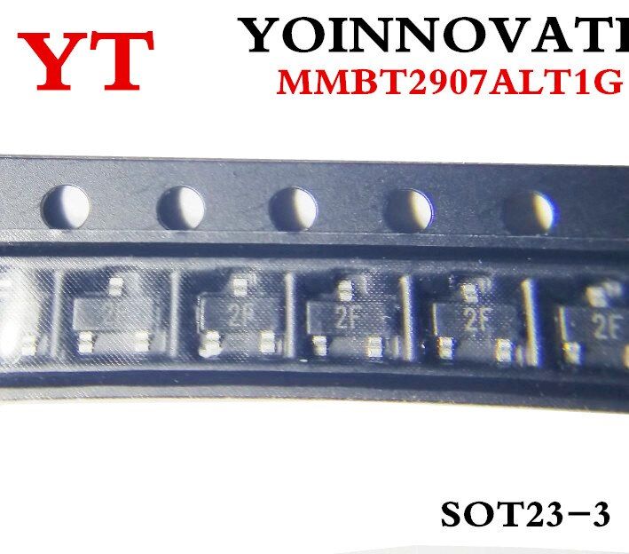 100pcs/lot MMBT2907 MMBT2907ALT1G 2907 2F SOT-23 IC Best quality