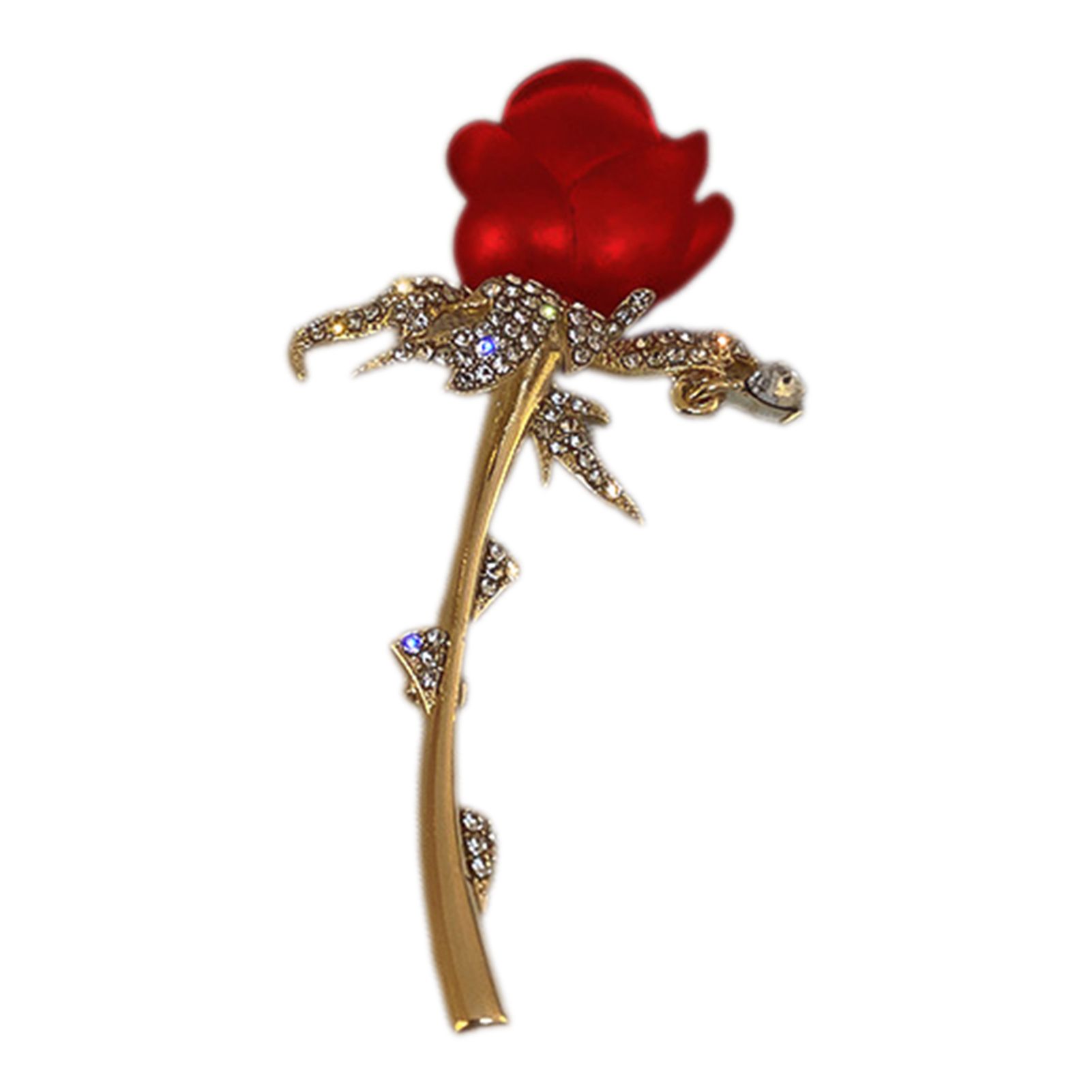 Brooch Rhinestone Vintage Long Lasting Lapel Brooch