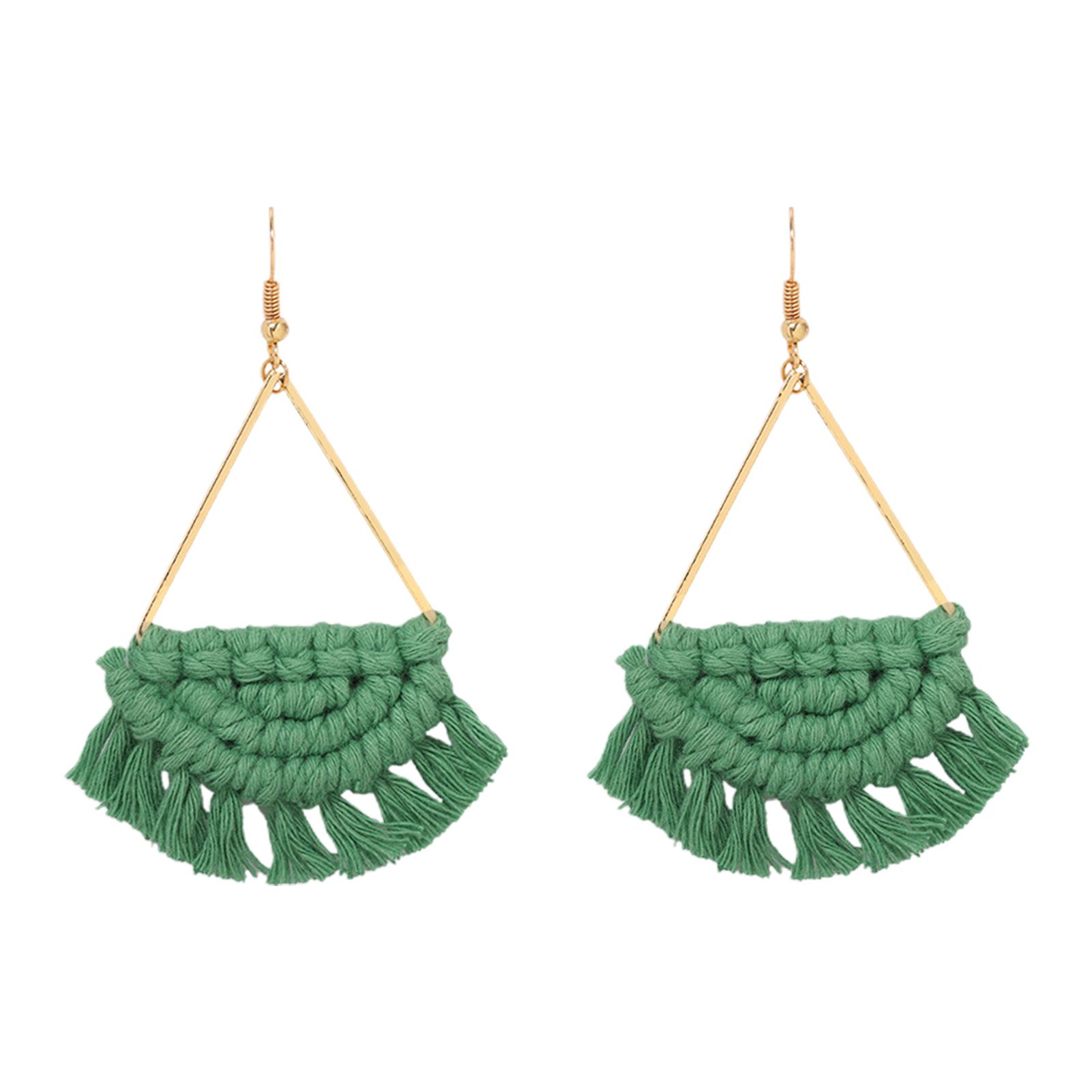 Dangle Earrings Beh Beh Style Braided Drop Earrings Cute