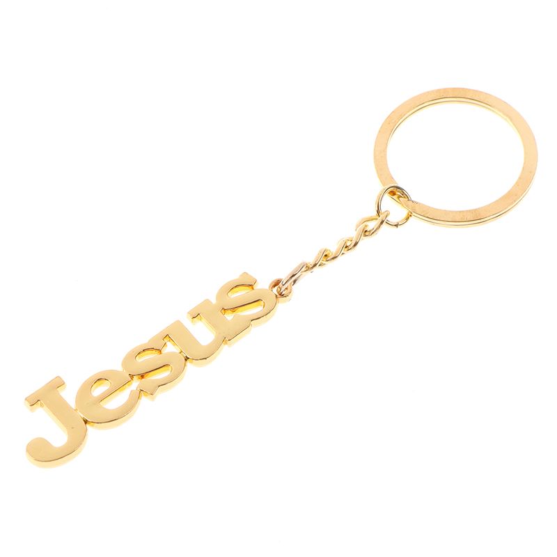 1pc Religion Jesus Key Ring Key Car Keychains Christian Jesus Keychain