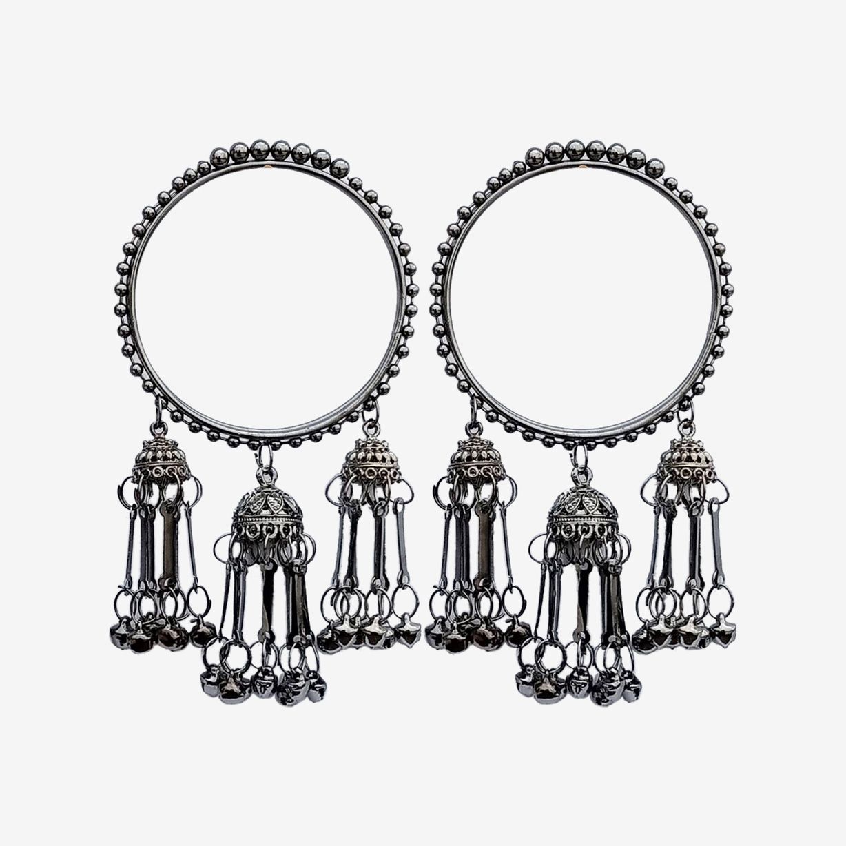 Jhumka  Churi Bangle With Oxcy For Women