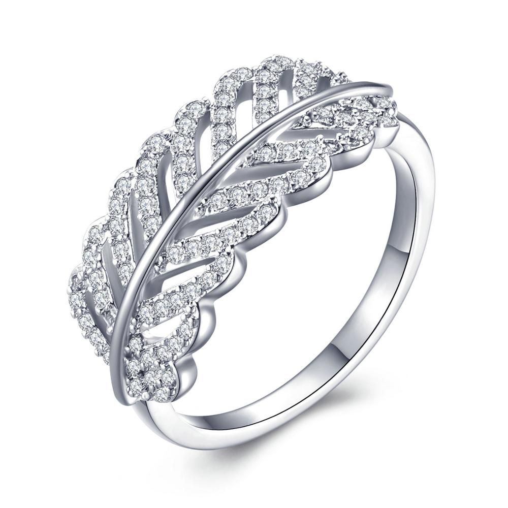 Exquisite Bijoux Wedding & Engagement Ring For Women With Cubic Zirconia Brand Rings Fashion Jewelry