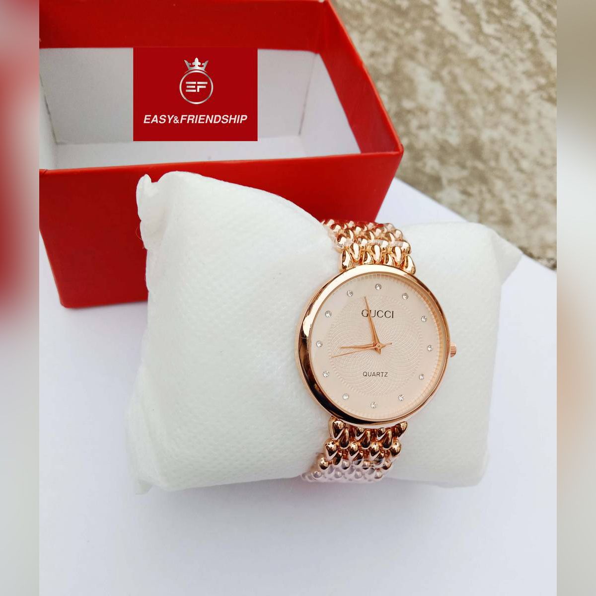 Ladies Fashionable Gift Watch+Free Box